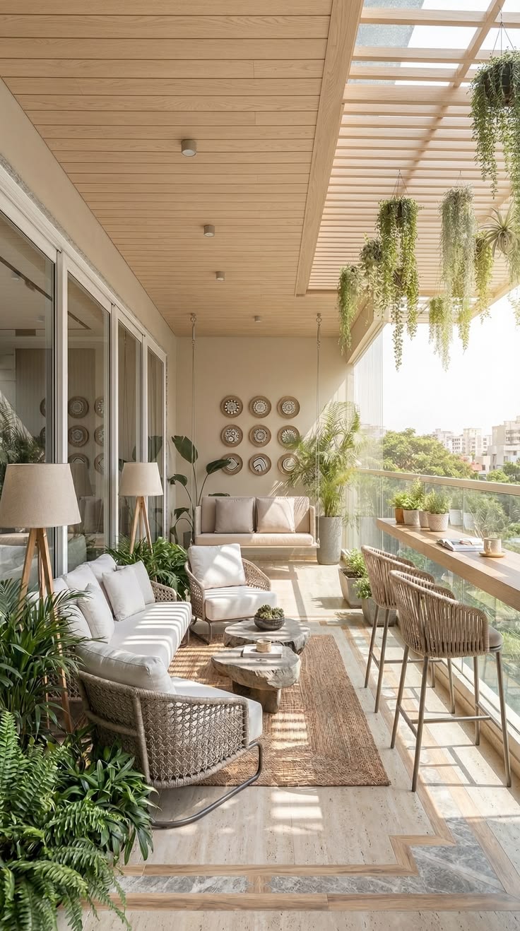 Balcony design detail 3 by Skyline Spaces